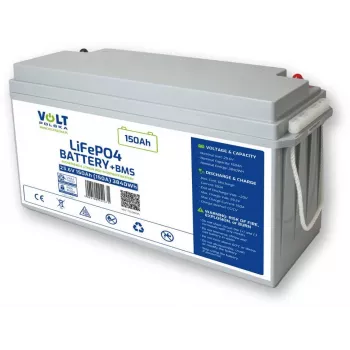 VOLT POLSKA bateria de lítio-ferro-fosfato (LiFePO4) 25,6V 150Ah 150A