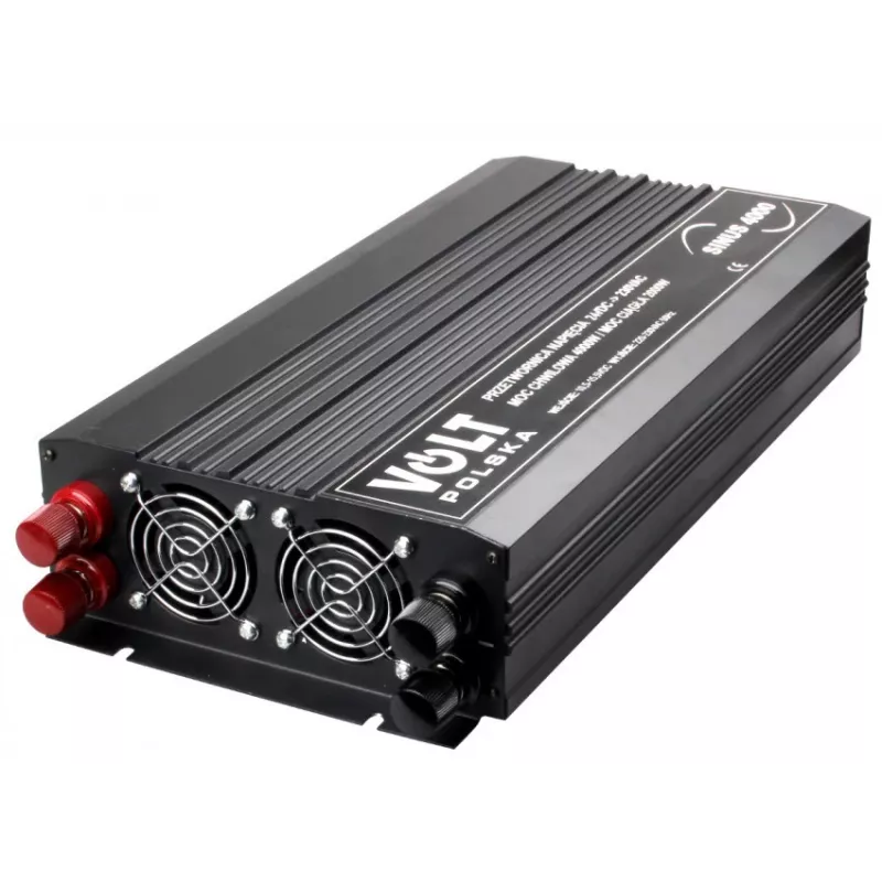 Inversor VOLT POLSKA SINUS 4000 24V / 230V 2000/4000W Inversor de onda sinusoidal pura