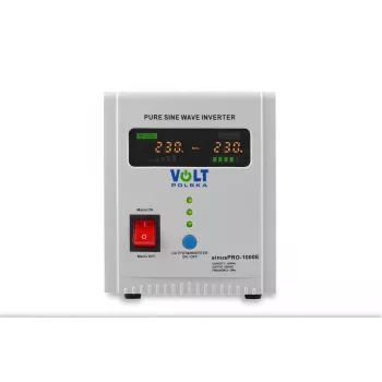 Inversor de corrente VOLT POLSKA SINUSPRO-1000E 12V 700/1000W