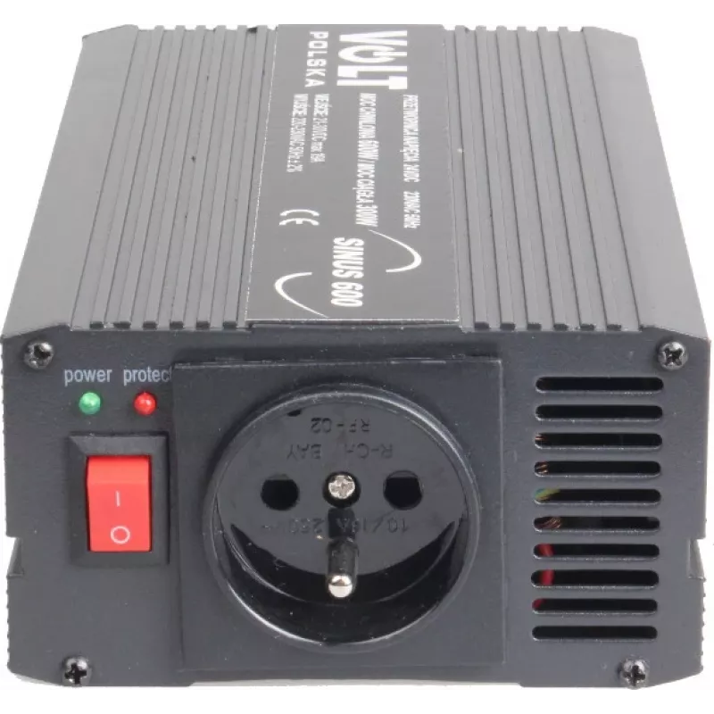 Inversor de onda sinusoidal pura Volt Sinus 600 24V-230V 300W/600W