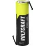 VOLTCRAFT pilha AA NiMH 1,2 V 2300 mAh com terminais de solda em Z, alta corrente, pronta a usar, pack de 1 VC-17666050