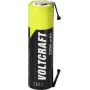 VOLTCRAFT Pilha recarregável AA NiMH 1,2V 2300mAh Alta corrente com aba de soldar em U, pronta a usar, pack de 1 VC-17666045