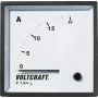 VOLTCRAFT AM-72X72/15A Amperímetro de corrente alternada de ferro móvel, 72x72mm, 0-15A, classe 1.5