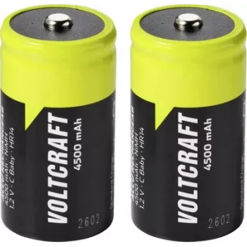 VOLTCRAFT Baby (C) pilha NiMH 4500 mAh 1,2 V Ready to Use, pack de 2 VC-17275485