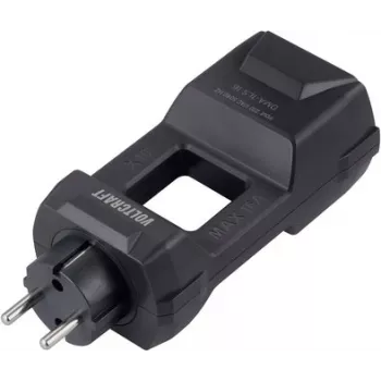 VOLTCRAFT DMA-1LS 16 Adaptador de medição cinzento escuro 16 A CAT III 300 V VC-16041160