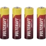 Voltcraft Extreme Power Pilhas de lítio AA 2900 mAh 1,5 V, pack de 4 (VC-12714140)