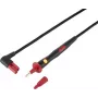 Ponta de teste comutável Voltcraft IST 3002 CAT II 1000 V 10 A cabo de 1,2 m com botão de teste