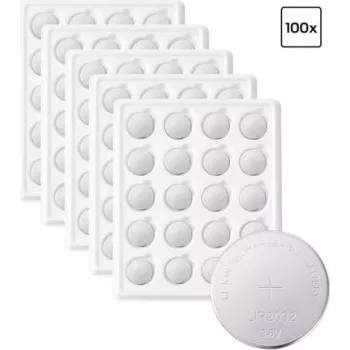 VOLTCRAFT LIR2032 pilha de botão recarregável de iões de lítio 45 mAh 3,6 V, pack de 100 VC-18689115