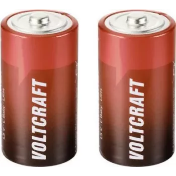 VOLTCRAFT LR14 Baby (C) Pilha alcalina 7500 mAh 1,5 V pack de 2 (VC-12714180)
