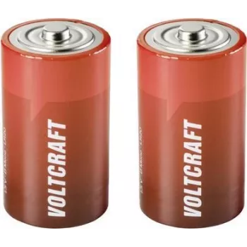 VOLTCRAFT LR20 Mono D Pilha alcalina 18000 mAh 1,5 V pack de 2 (VC-12941365)