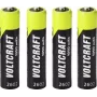 VOLTCRAFT Pilha Micro (AAA) NiMH 1050 mAh 1,2 V Ready to Use, pack de 4 (VC-17275425)