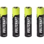VOLTCRAFT bateria Micro (AAA) NiMH 550 mAh 1,2 V Ready to Use, pack de 4 (VC-17275405)