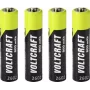 VOLTCRAFT Pilha Micro (AAA) NiMH 800 mAh 1,2 V Ready to Use, pack de 4 (VC-17275415)