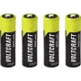 Bateria recarregável VOLTCRAFT Mignon AA NiMH 2650 mAh 1,2 V Ready to Use, pack de 4 VC-17275465