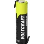 Bateria Mignon AA NiMH VOLTCRAFT 1,2 V 1400 mAh High-Current com aba de soldar em Z, Ready to Use (1 unid.) VC-17666040