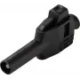Ficha de laboratório VOLTCRAFT MP-4, ligação de aperto, reta, pino 4 mm, preto, 32 A, 60 V DC VC-17195190