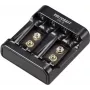 VOLTCRAFT P4-9 carregador de pilhas redondas para NiMH/NiCd AA, AAA, 9V bloco VC-14936385