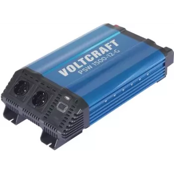 VOLTCRAFT PSW 1500-12-G Inversor de onda sinusoidal pura 1500 W 12 V DC para 230 V AC VC-14490405