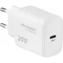 VOLTCRAFT UC-20W001 Carregador de parede USB 20 W 1x USB-C carregamento rápido, USB PD 3.0, branco, GaN (VC-17942085)
