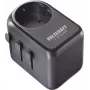 Adaptador de carregamento de viagem VOLTCRAFT UC-2C1A45W01 45W com 2x USB-C PD, 1x USB-A QC, ficha EU/UK/China - preto VC-17792635