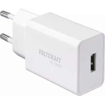 VOLTCRAFT UC-5W01 carregador de parede USB 5 W 1x USB-A branco (VC-17969700)