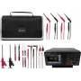 VOLTCRAFT VC-11785300+VC-18652750 Carregador universal inteligente para NiMH/NiCd AA, AAA, C, D, 9V com LCD, 4+2 canais, incl. 4x pilhas VARTA AA 2100mAh