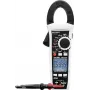 VOLTCRAFT VC-12720305 multímetro de pinça digital, calibrado ISO, IP54 resistente a salpicos, CAT IV 600V, 6000 contagens, True RMS, Auto-Ranging, 600A AC/DC