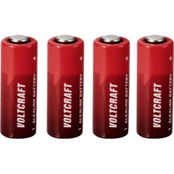 Pilha alcalina VOLTCRAFT VC-16107975 A23 12V 50mAh, pack de 4