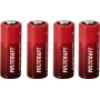 Pilha alcalina VOLTCRAFT VC-16107975 A23 12V 50mAh, pack de 4