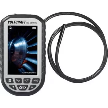 VOLTCRAFT VC-17782295 câmara endoscópica com sonda de 5,5 mm e ecrã de 4,3 polegadas