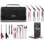 VOLTCRAFT VC-831 multímetro digital True RMS com pontas de medição MLSet-120 e bolsa de transporte VC-12884320+VC-18652750