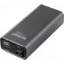VOLTCRAFT VC-C902 Powerbank 10000 mAh USB PD 3.0 Li-Ion Cinzento (mate) com indicador de estado VC-17366785