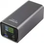 Powerbank VOLTCRAFT VC-C904 20000 mAh USB PD 100 W cinzento mate ecrã LCD