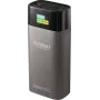 Power bank VOLTCRAFT VC-PBP3011PS 40000 mAh USB PD 3.0 LiPo prateado (mate) com indicador de estado (VC-17331275)