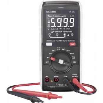 VOLTCRAFT VC292 multímetro digital True RMS CAT III 600 V 6000 contagens VC-12884315