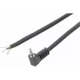 VOLTCRAFT XL-AC25SGW Ficha jack estéreo de 2,5 mm, 3 polos, ligação por soldadura, niquelada, 1 unid. 93025c204