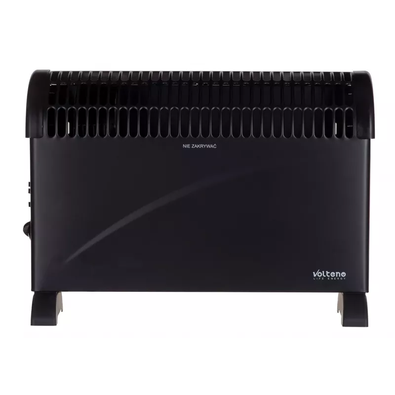 Volteno VO2783 Aquecedor por Convecção 2000W - Aquecimento Rápido, Termostato Ajustável, Proteção contra Sobreaquecimento, Autónomo, Branco