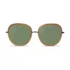 Vuarnet VL1629 Óculos de sol de mulher - armação de acetato, lentes minerais, largura da lente 53mm, ponte 17mm, haste 145mm - proteção UV400