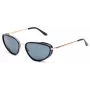 VUARNET Óculos de Sol Ice Collection para Mulher VL22030004062 - Armação preta mate, lentes de vidro mineral polarizadas Greylynx - 59/20/145 mm