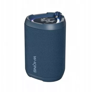 Altifalante Bluetooth portátil W-King D110 azul