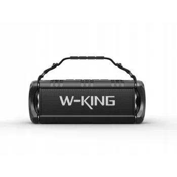 W-King D8 Altifalante Bluetooth portátil, preto, 50W RMS, IPX6, TWS