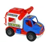WADER POLESIE ConsTruck Rescue Car azul e branco 41937