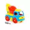 Betoneira WADER POLESIE Transport DIY Blocos de construção 29 peças 84804