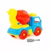 Betoneira WADER POLESIE Transport DIY Blocos de construção 29 peças 84804