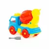 Betoneira WADER POLESIE Transport DIY Blocos de construção 29 peças 84804