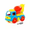 Betoneira WADER POLESIE Transport DIY Blocos de construção 29 peças 84804