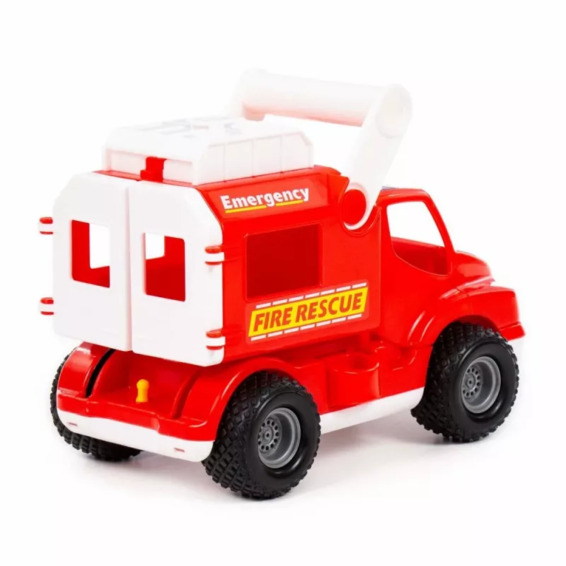 Carro de bombeiros WADER POLESIE ConsTruck Vermelho Polesie 41920