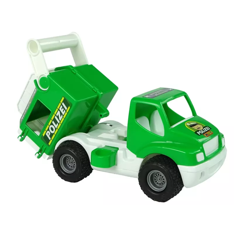 Carro de polícia WADER POLESIE ConsTruck Verde 41906