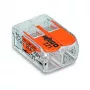 Conector de emenda compacto WAGO 221-412 2 condutores, 0,2-4 mm², 100 unid.
