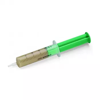 WAGO 249-130 Pasta de contacto Alu-Plus, seringa de 20 ml, cinzento, para ligações alumínio-cobre